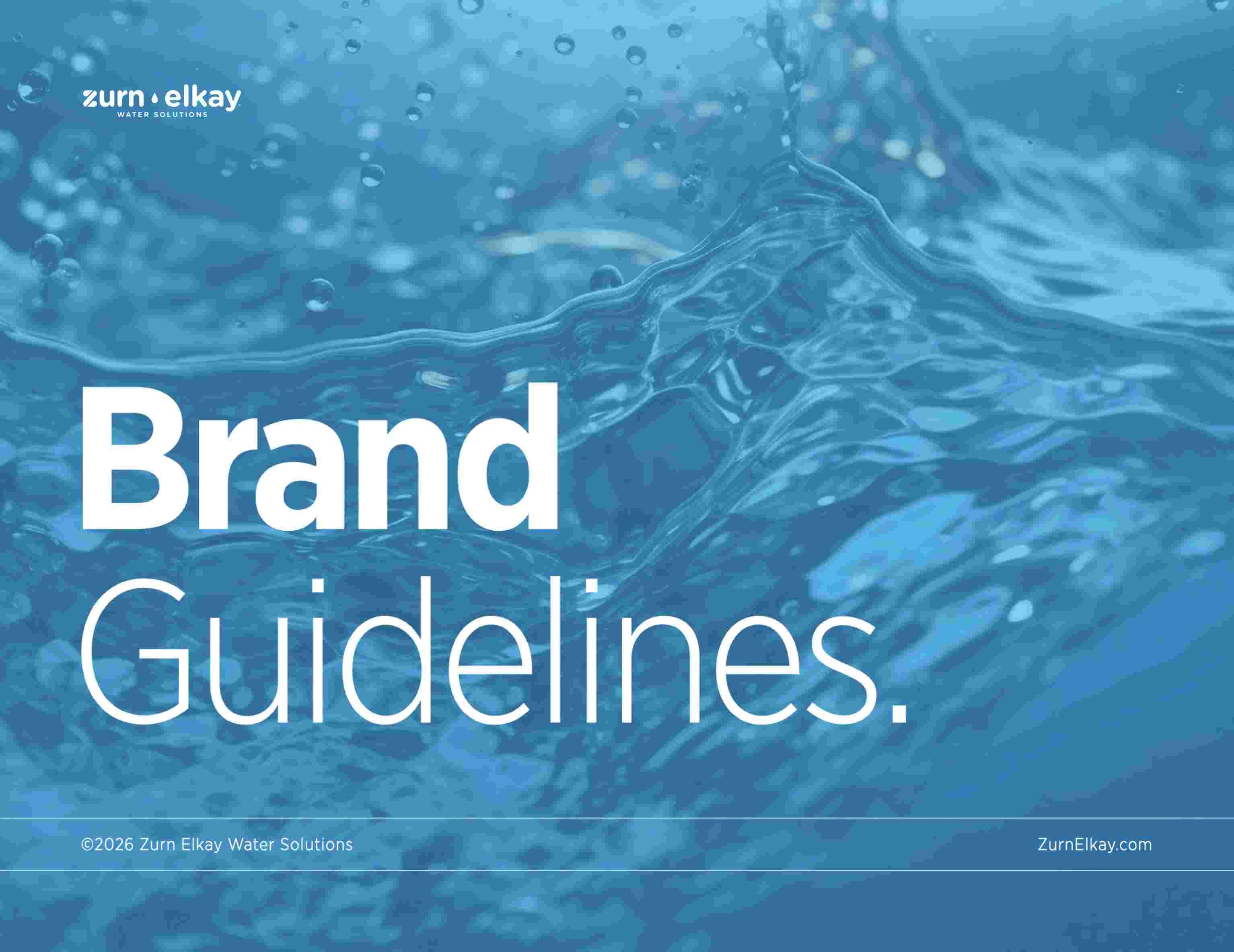Zurn Elkay Water Solutions house of brands guideline