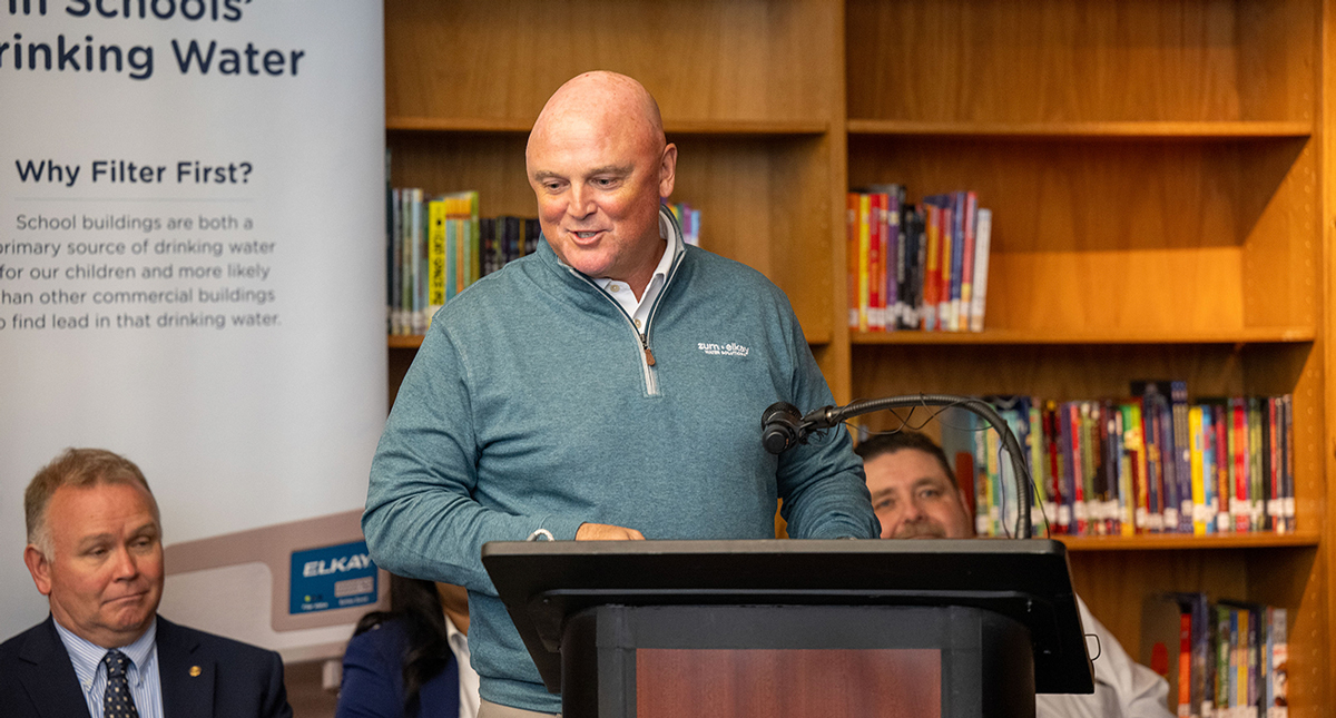 Cleaner water products donated for drinking water solutions by Zurn Elkay