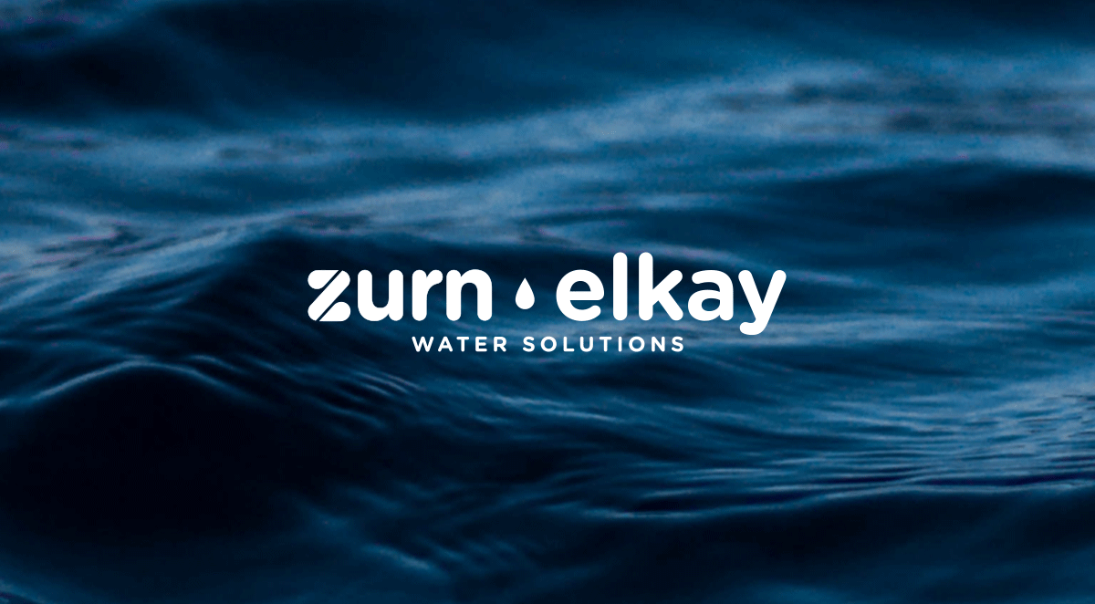 zurn elkay water solutions logo branding