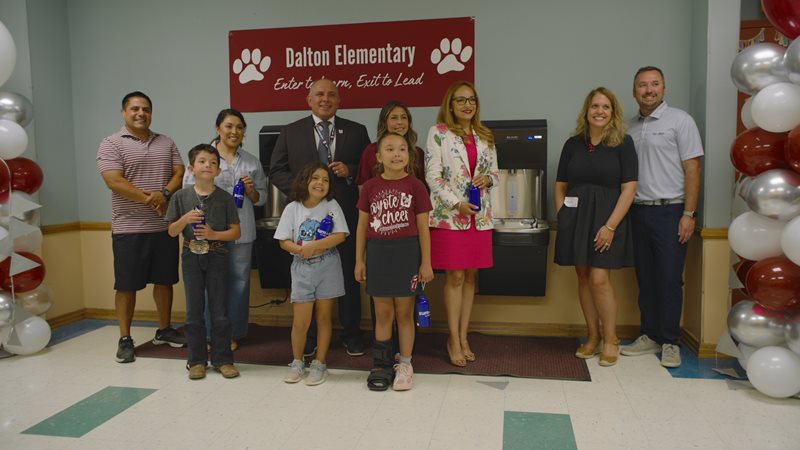 Levi Cruz, Madelyn Gonzalez-Garcia and Zaniah Tinoco, Dalton Elementary School 2nd Grade Student