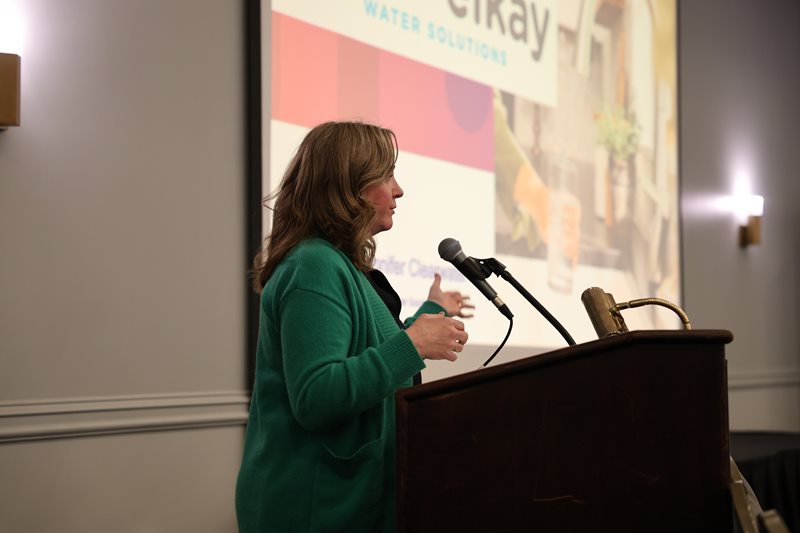 Jennifer Clearwater, community affairs manager at Zurn Elkay Water Solutions.