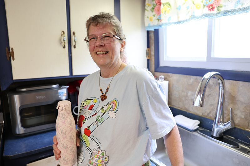 Kathy Landers, in-home child care provider in Brewerton.